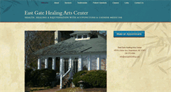 Desktop Screenshot of eastgatehealing.com